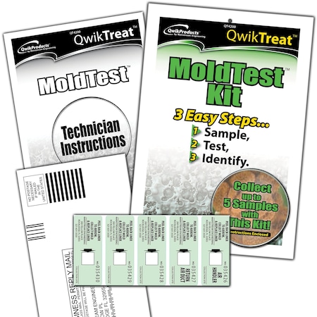 Qwikproducts QwikTreat Mold Test Kit QT4200